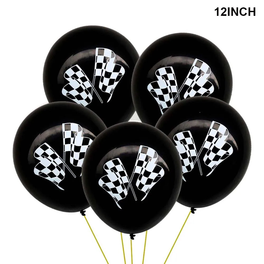 Racing Car Balloon Set - 5 pcs
