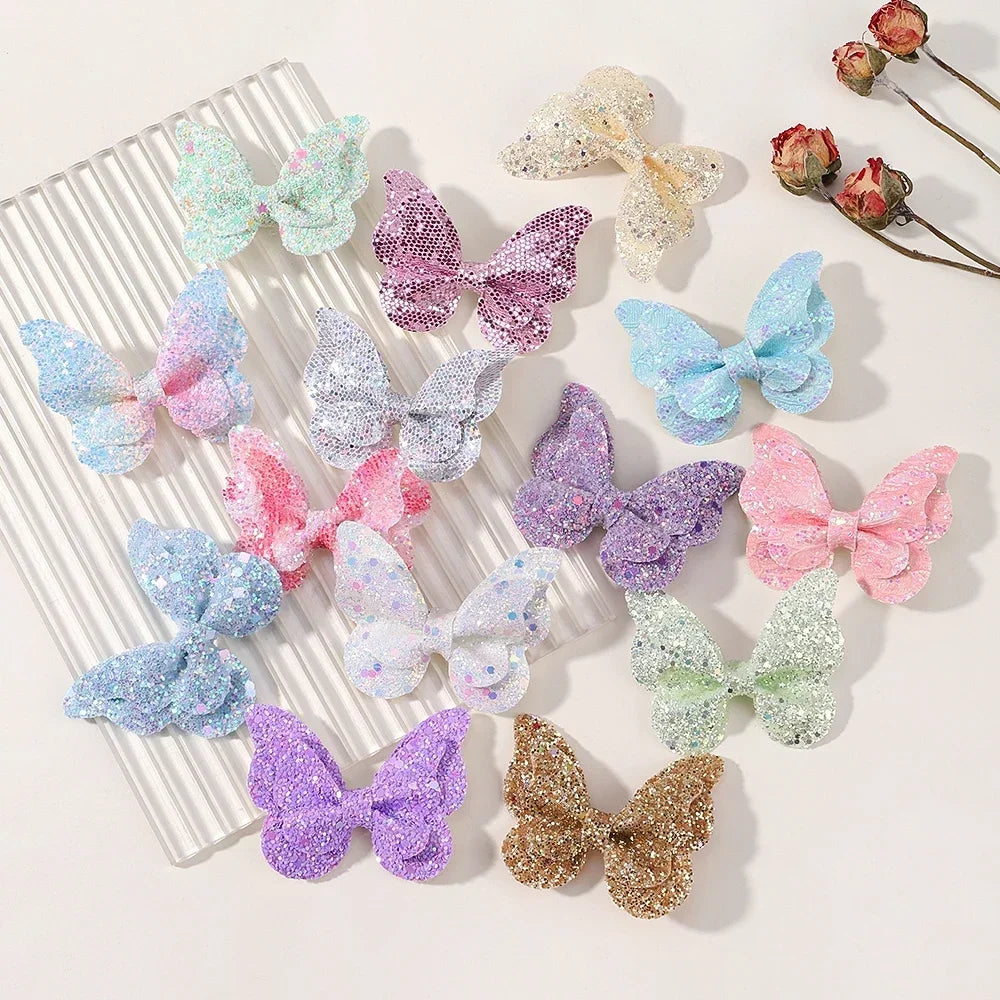Girls’ Butterfly Hair Clip Set