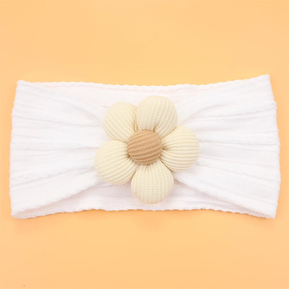 Flower Nylon Baby Headband