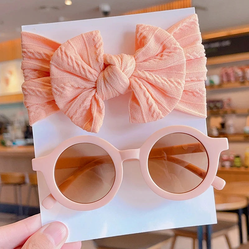Girls Hairband & Sunglasses Set