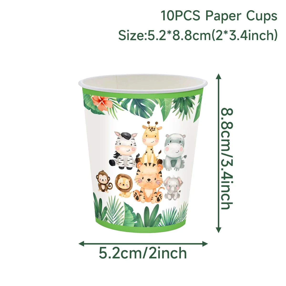 Jungle Animals Tableware Set