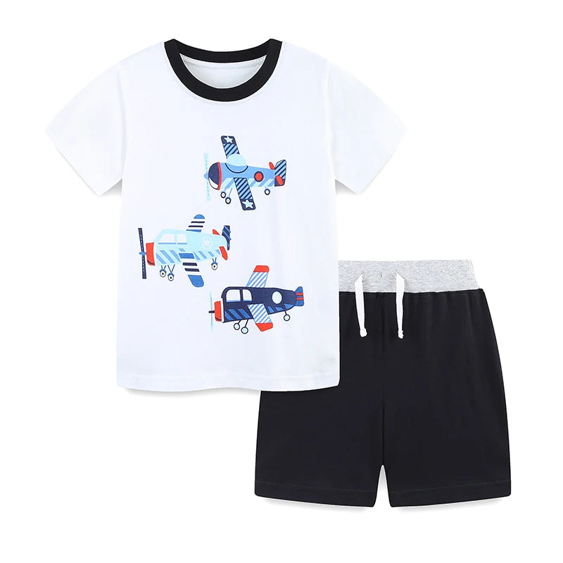 Boys' Summer T-Shirt & Shorts Set
