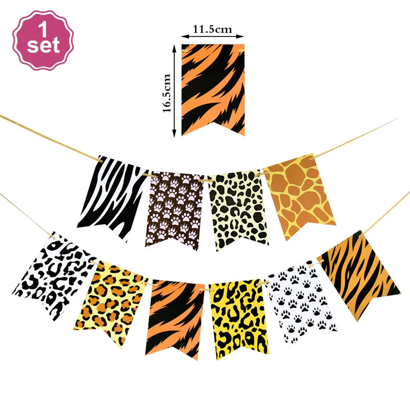 Safari Animal Birthday Decorations