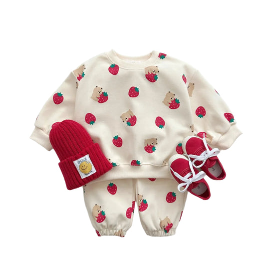 2-Piece Strawberry Tracksuit