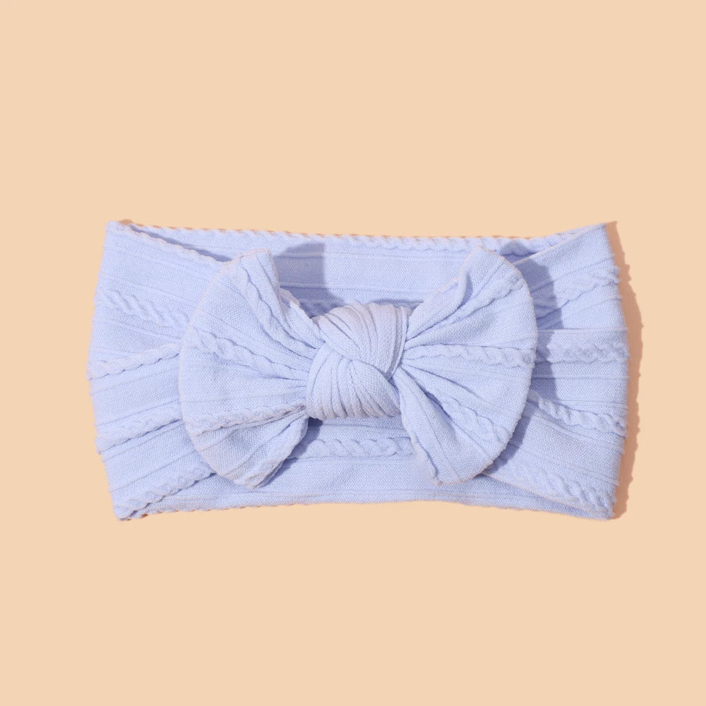 Printed Bow Baby Headband