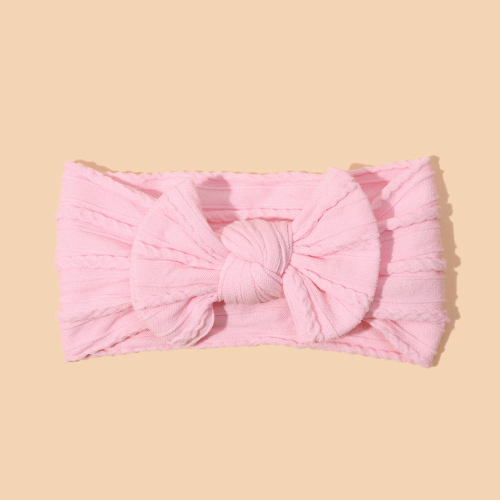 Printed Bow Baby Headband