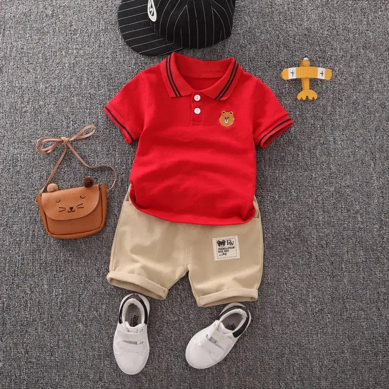 Boys' Summer Cotton Outfit