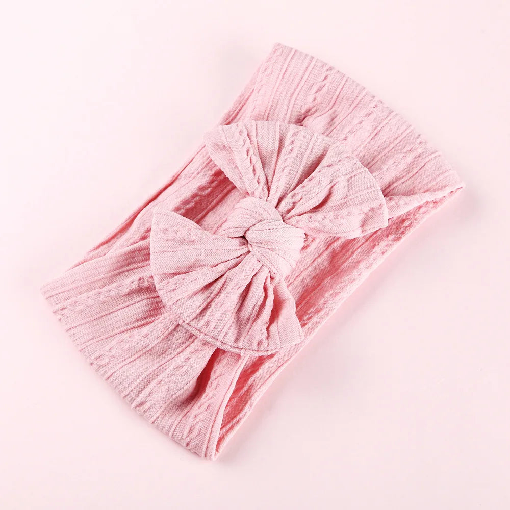 Printed Bow Baby Headband