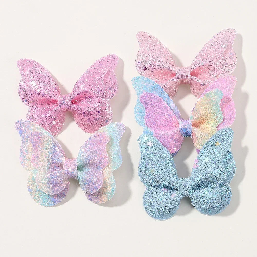 Girls’ Butterfly Hair Clip Set