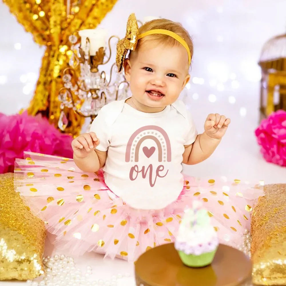 Baby Girl Birthday Tutu Dress