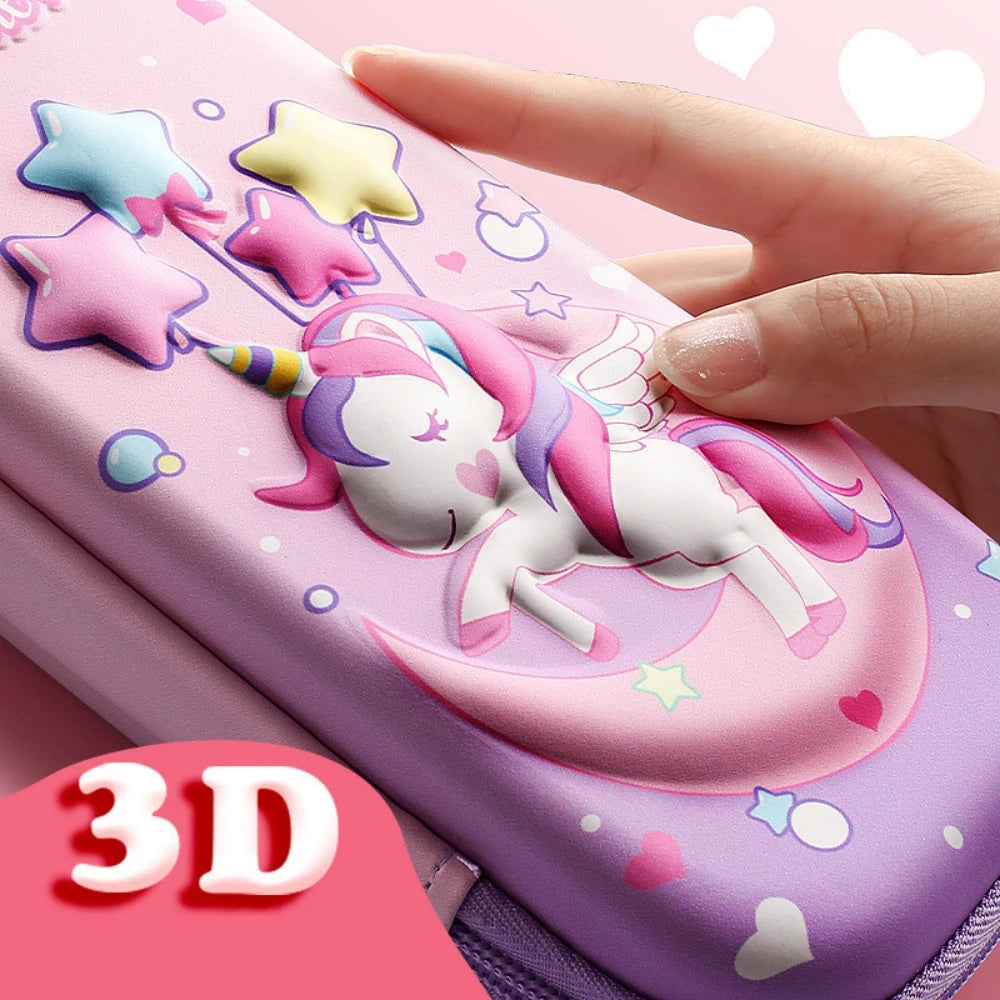 3D Cartoon Design Pencil Case