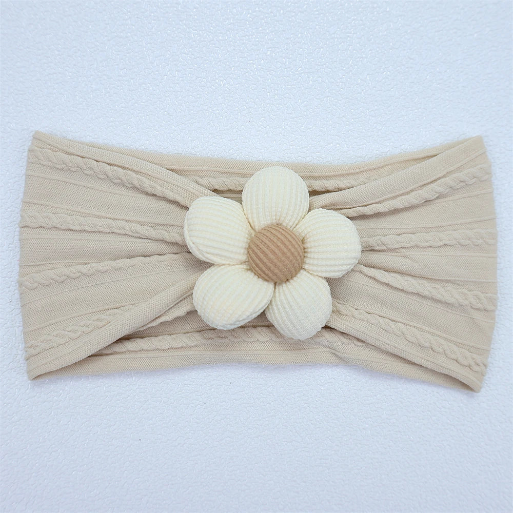 Flower Nylon Baby Headband