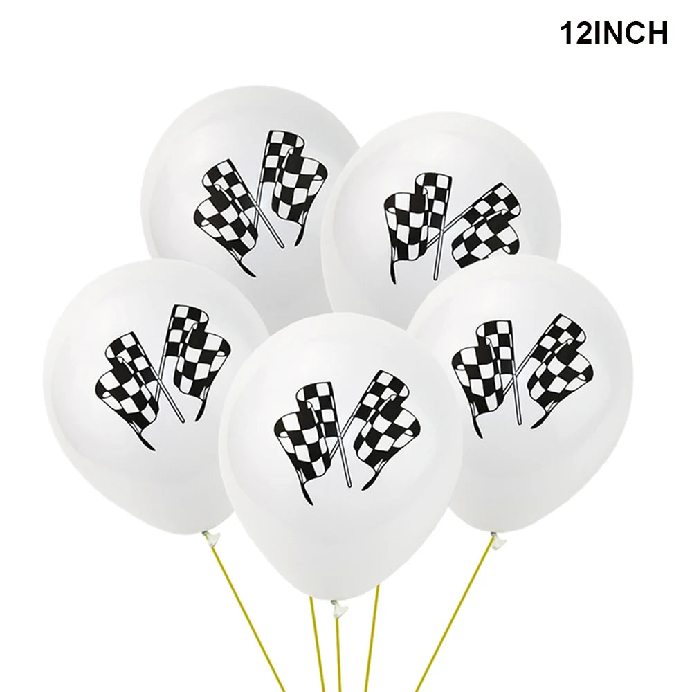 Racing Car Balloon Set - 5 pcs