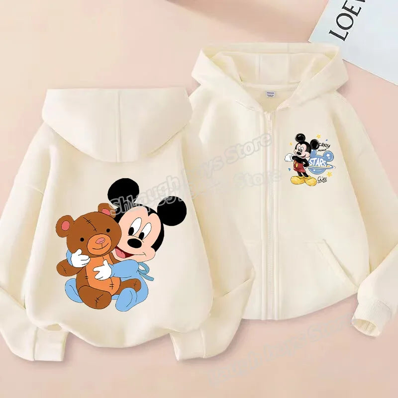 Mickey & Minnie Zipper Hoodie