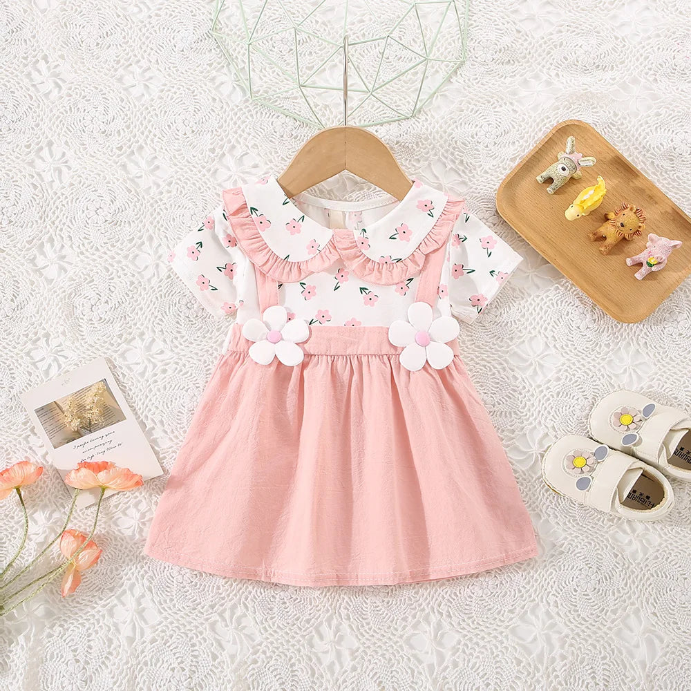 Girl's Floral Summer Dress