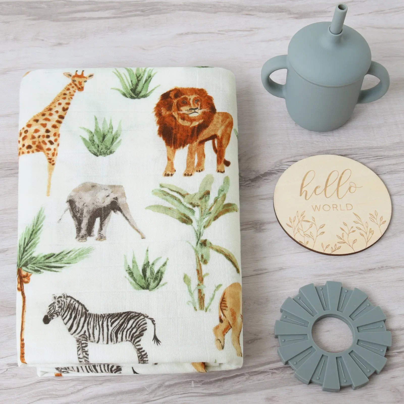 Bamboo Cotton Baby Swaddle Blanket