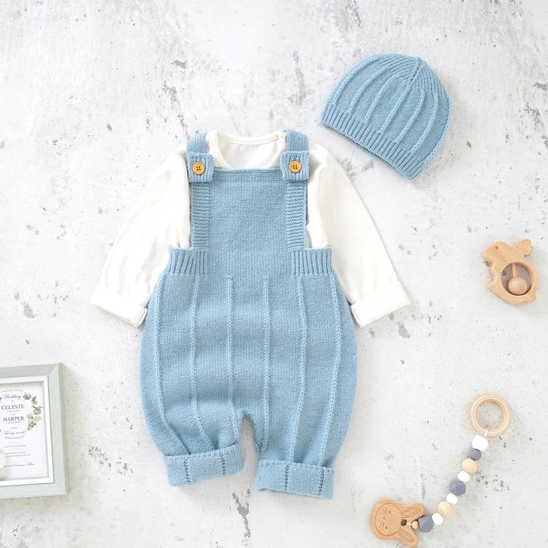 Baby Romper & Hat Set