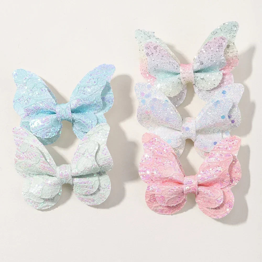 Girls’ Butterfly Hair Clip Set