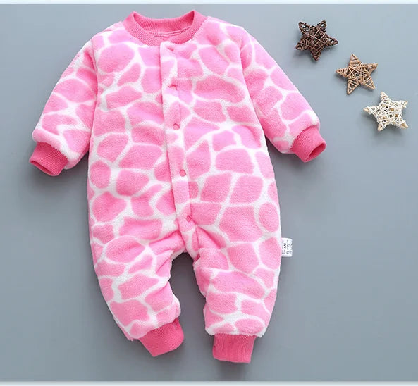 Soft Fleece Baby Romper