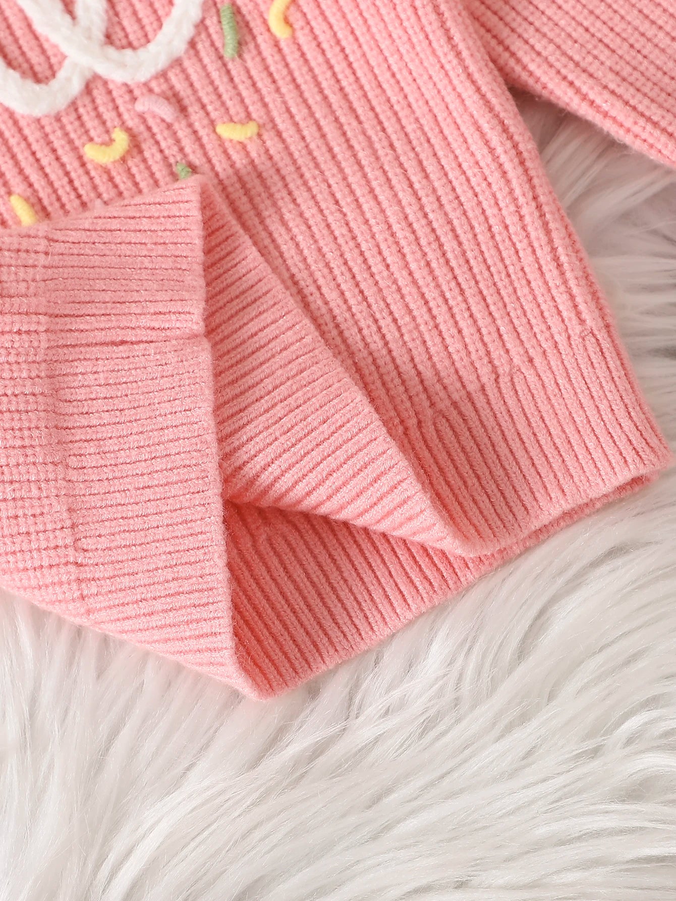 Baby Girl Embroidered Sweater