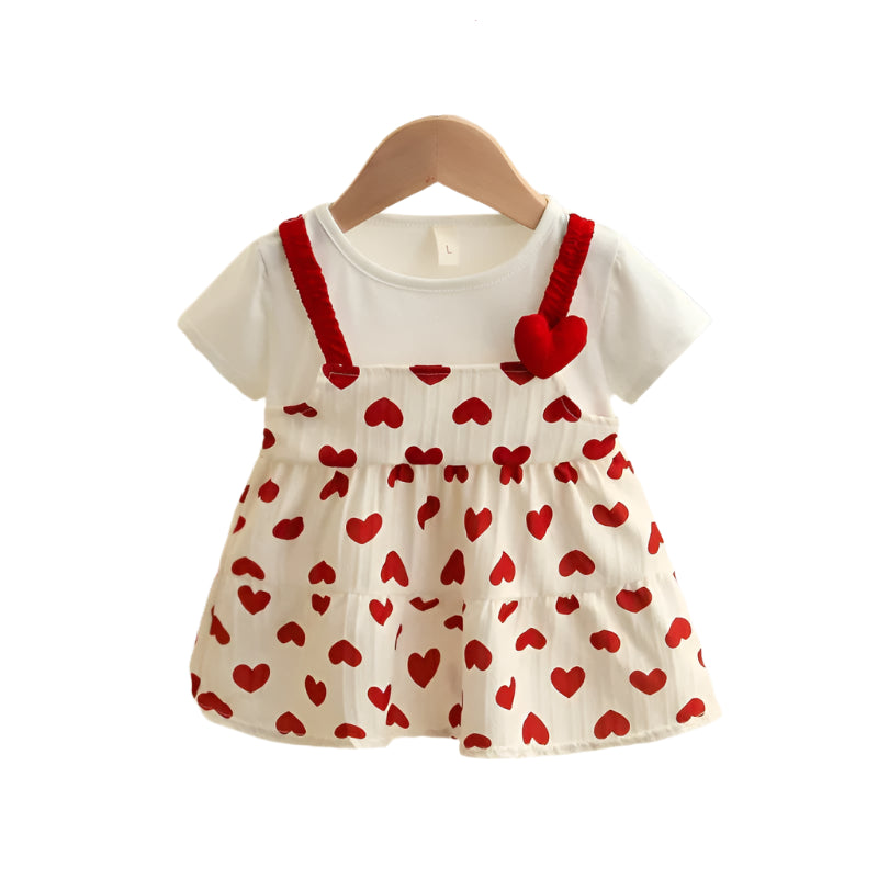 Baby Girl’s Heart Dress