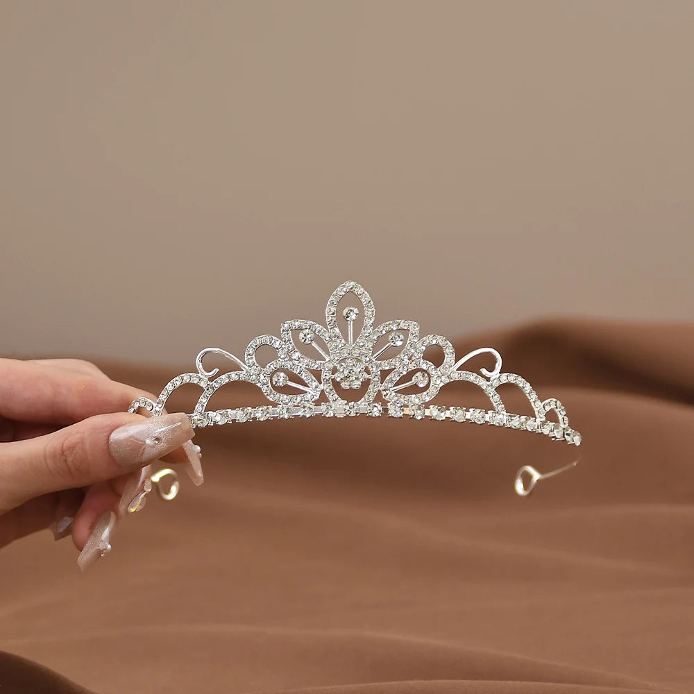 Mini Crystal Crown Tiara