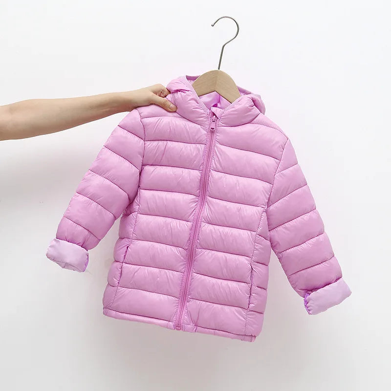 Unisex Kids Down Jacket