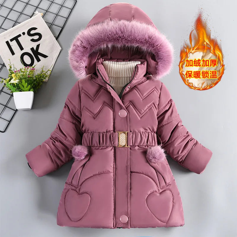Winter Jacket with Detachable Hood