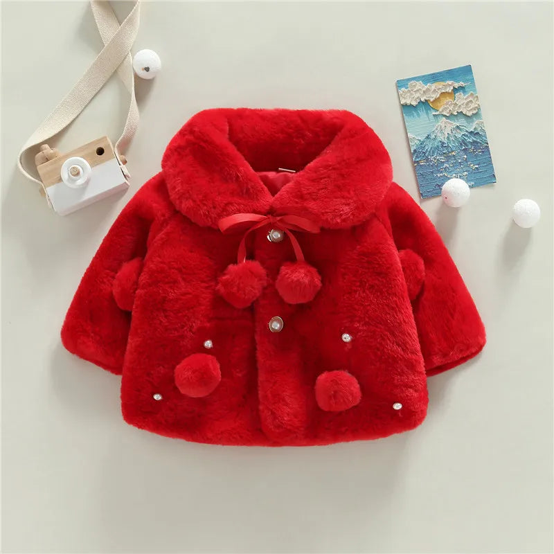 Faux Fur Winter Cloak