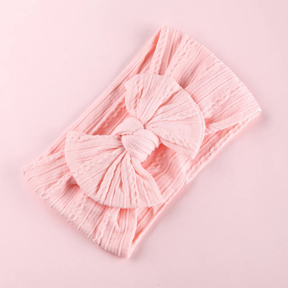 Printed Bow Baby Headband