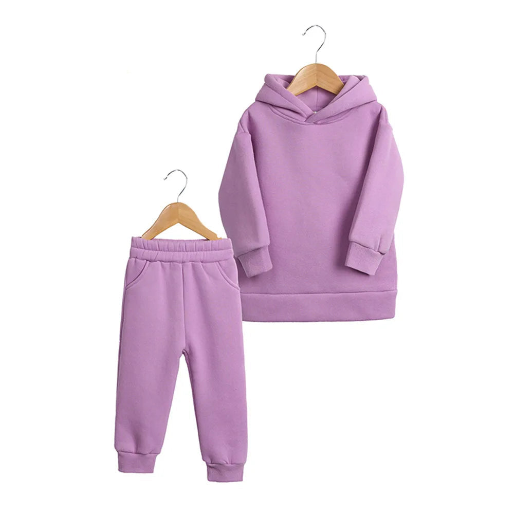 Cozy Fleece Tracksuit Set