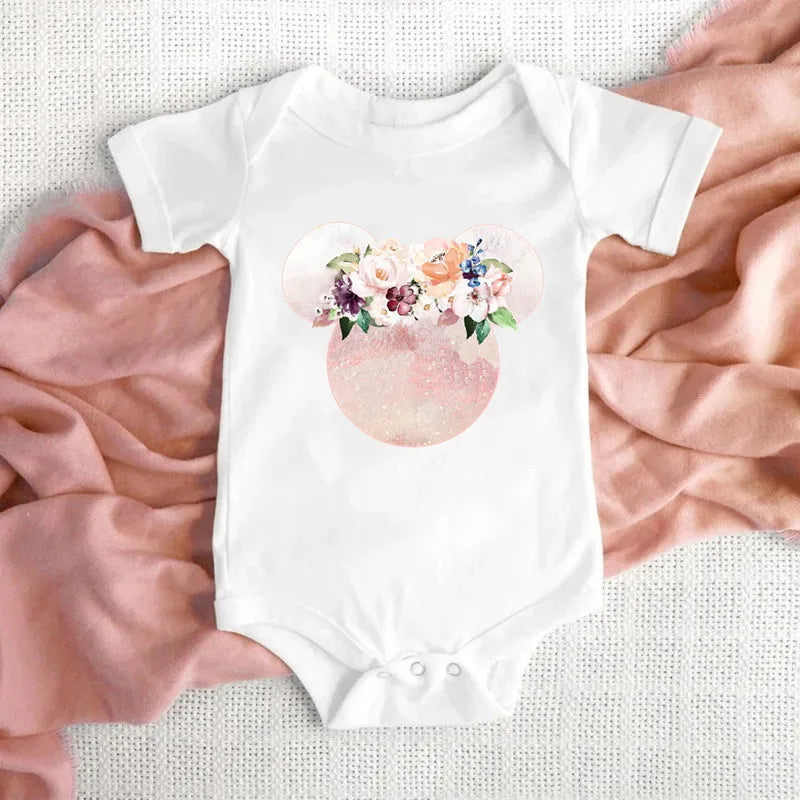 Minnie Mouse Baby Girl Bodysuit