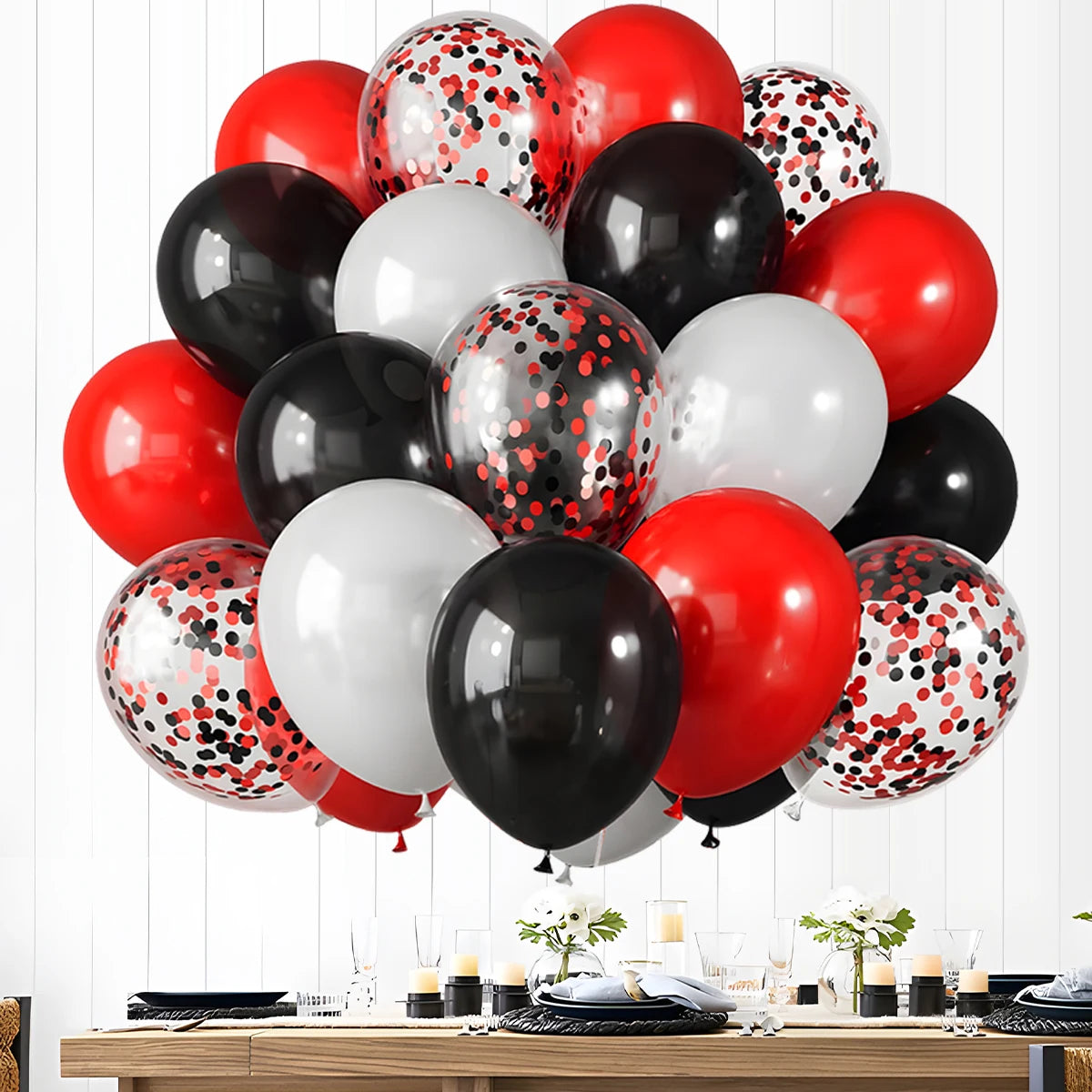 Confetti & Latex Balloon Set