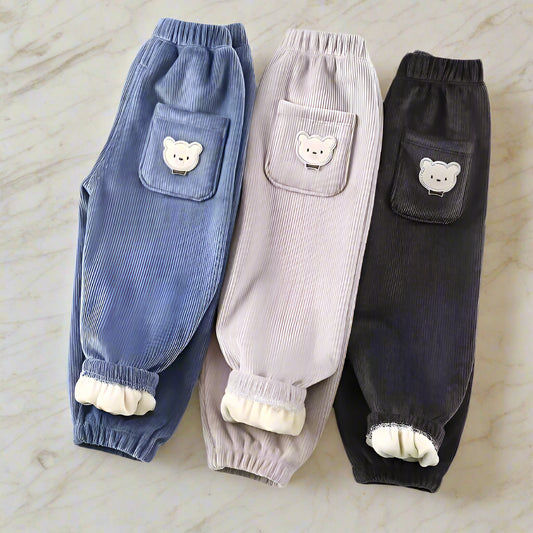 Bear Design Harem Trousers