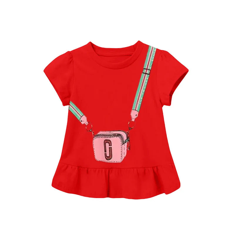 Cartoon Embroidery T-shirt