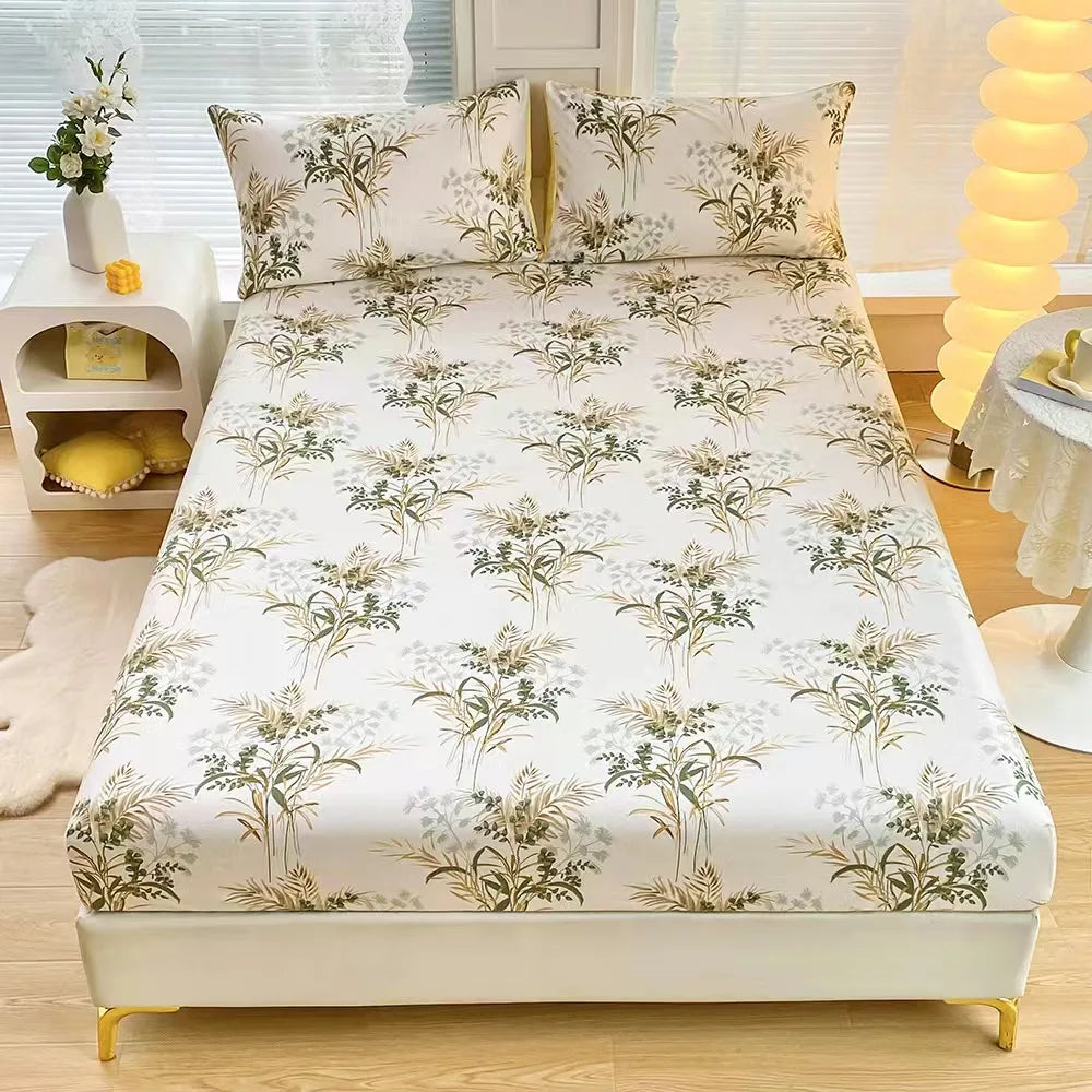 Cartoon Print Fitted Sheet