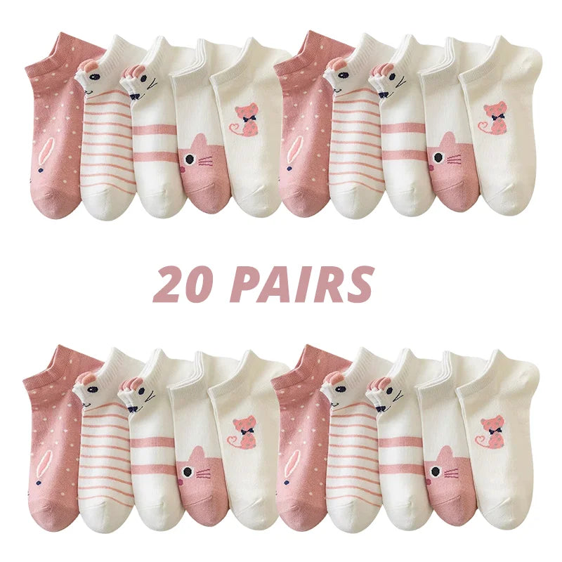 Cute Cartoon Ankle Socks