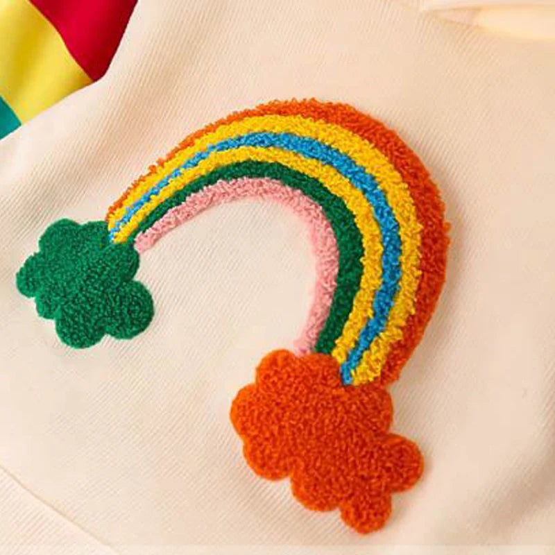 Girls' Rainbow Princess Dress