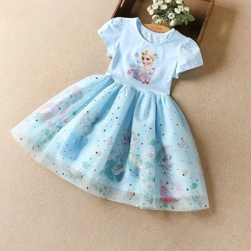 Frozen Elsa Princess Dress