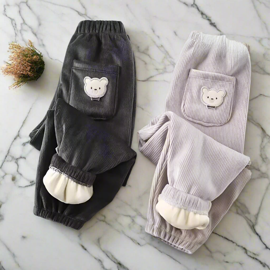 Bear Design Harem Trousers