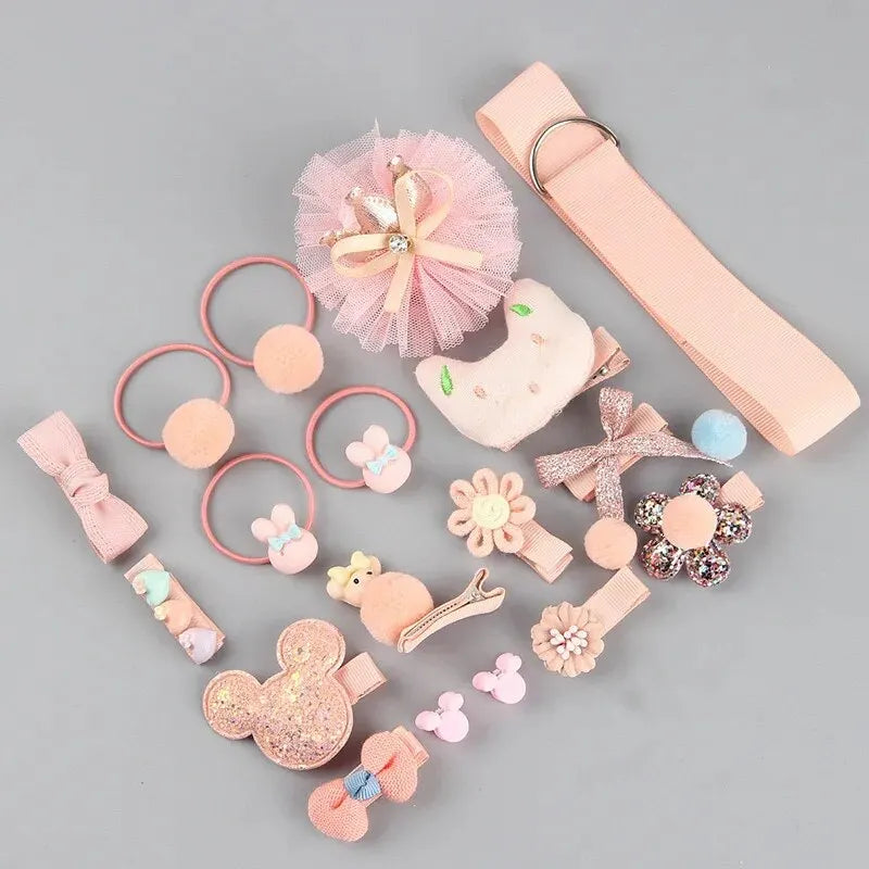 Cartoon Clips & Bands Set