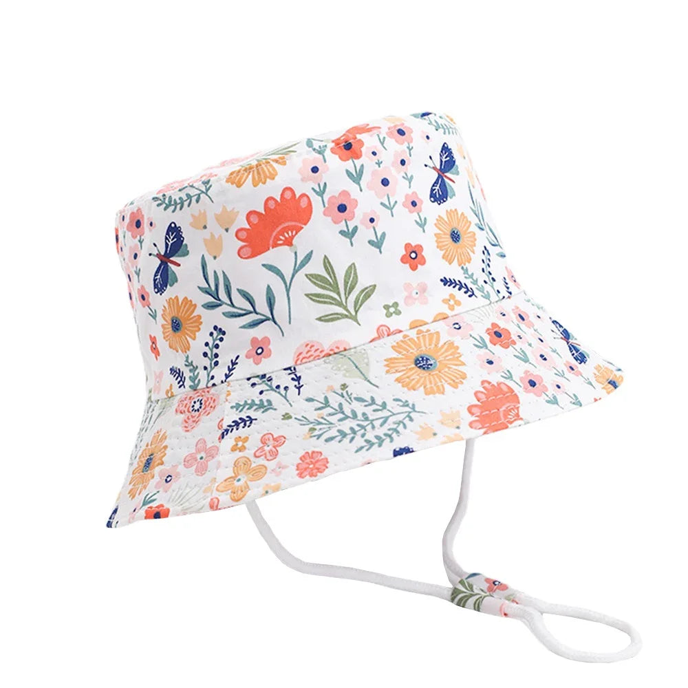 Cartoon Cotton Bucket Cap