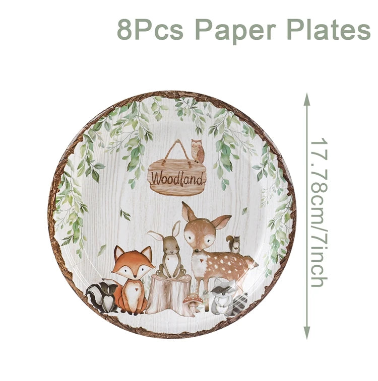 Jungle Animals Tableware Set