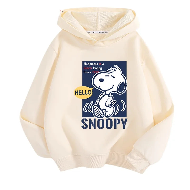 Snoopy Cartoon Kids Hoodie