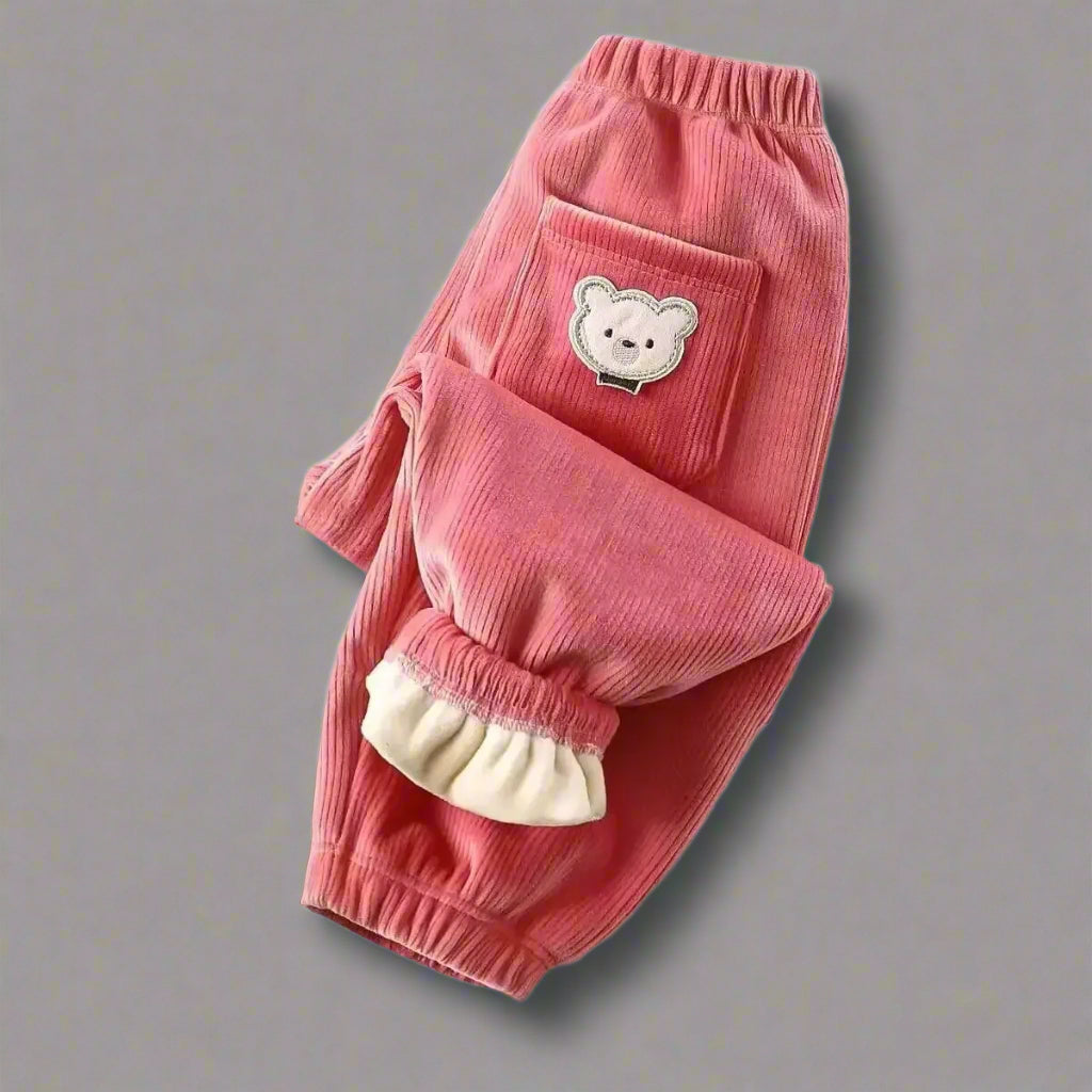 Bear Design Harem Trousers