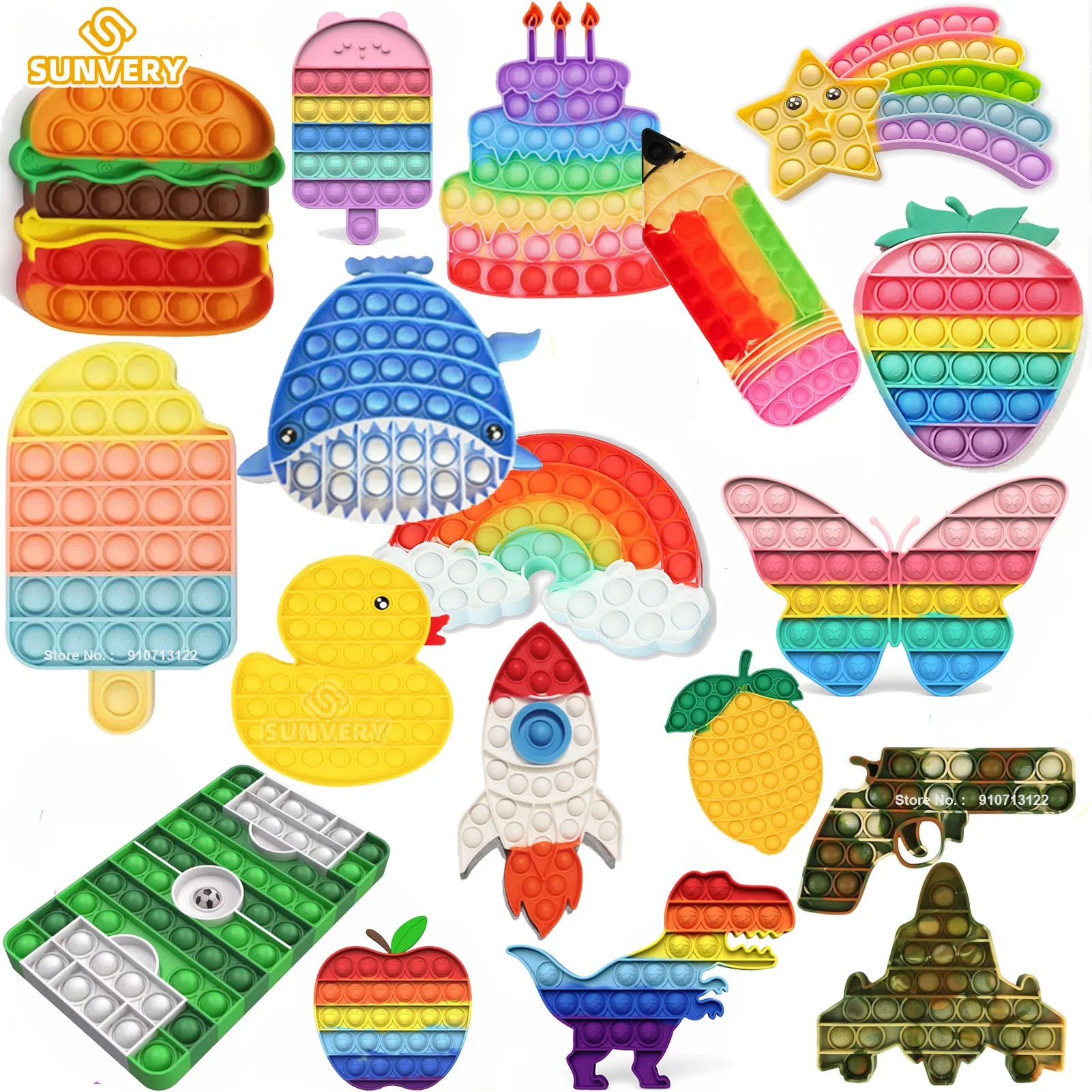 Kids’ Push Pop Fidget Toy