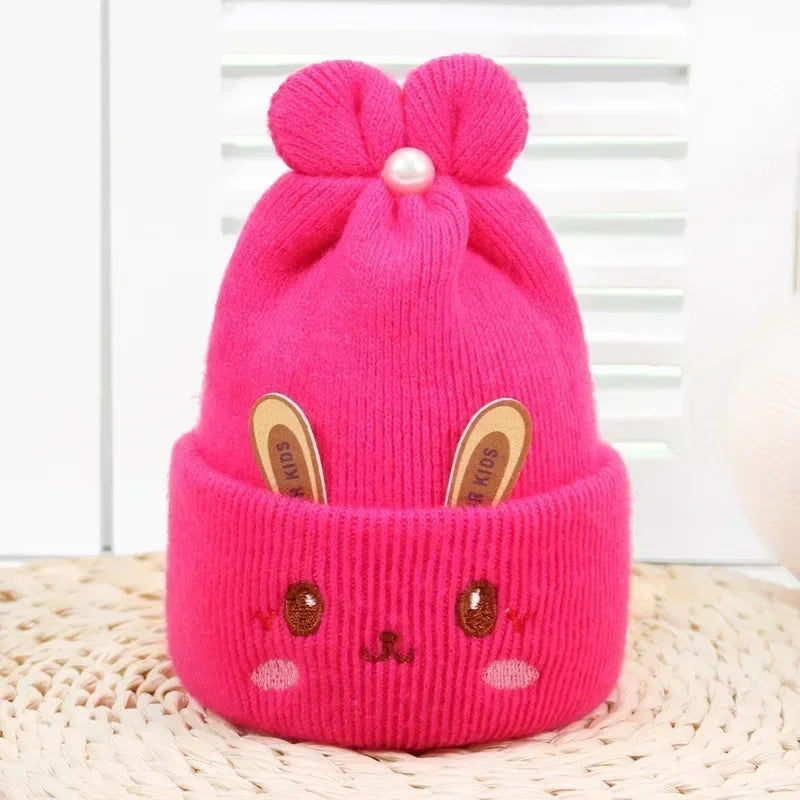 Rabbit Ear Baby Beanie