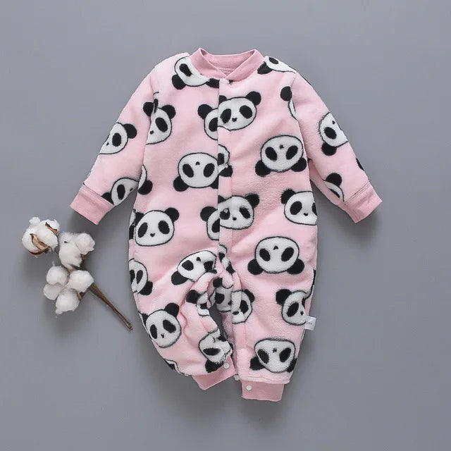 Soft Fleece Baby Romper