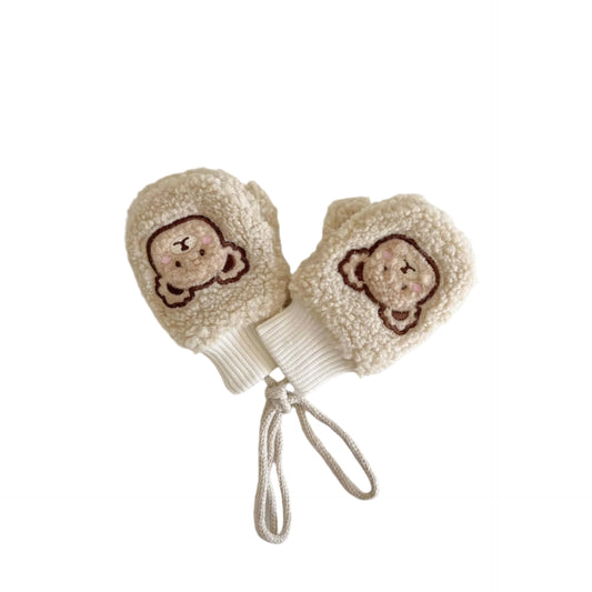 Cartoon Bear Winter Gloves