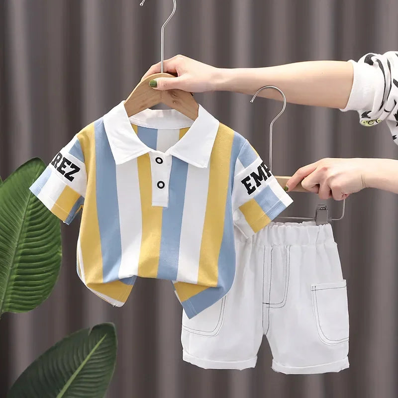 Boys' Summer Cotton Outfit
